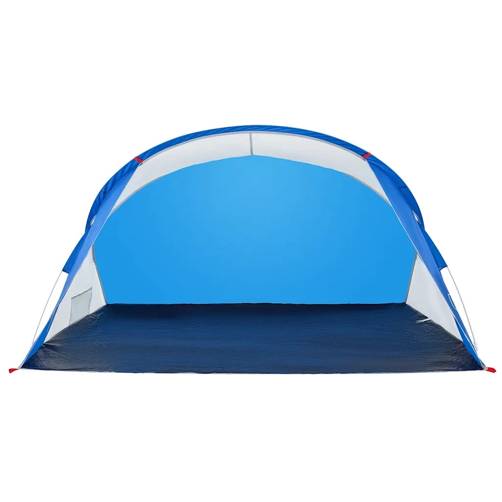 Tenda da Spiaggia 2 Persone-Tenda da campeggio Pop-Up Azzurra Impermeabile