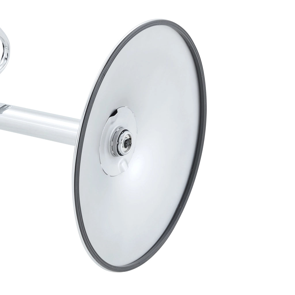 Set 2 sgabelli da bar regolabili, girevoli 360°, bracc