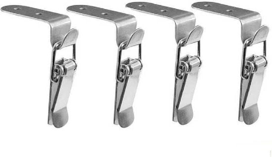 Chiusura a vela in acciaio inox - 4-Pack - Scatola di attrezzi contenitore cassetto box