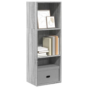 vidaXL Libreria Grigio Sonoma 40x30x114 cm in Legno Multistrato