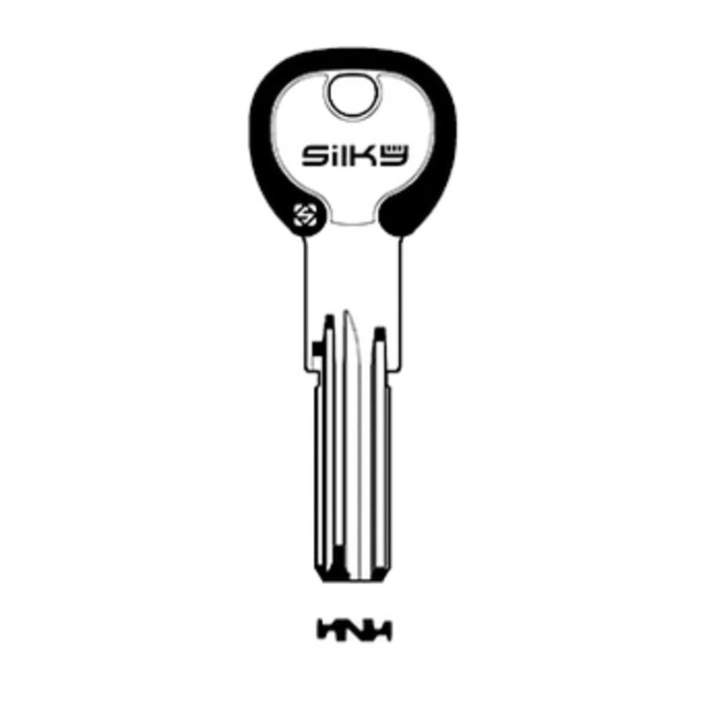 CHIAVI SILKY PUNZONATE IE26DZ OLC       GR.50- 5,0 pz