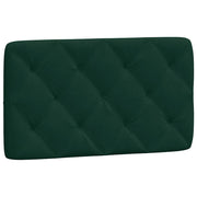 Cuscino Testiera Verde Scuro 80 cm in Velluto CFW9979767