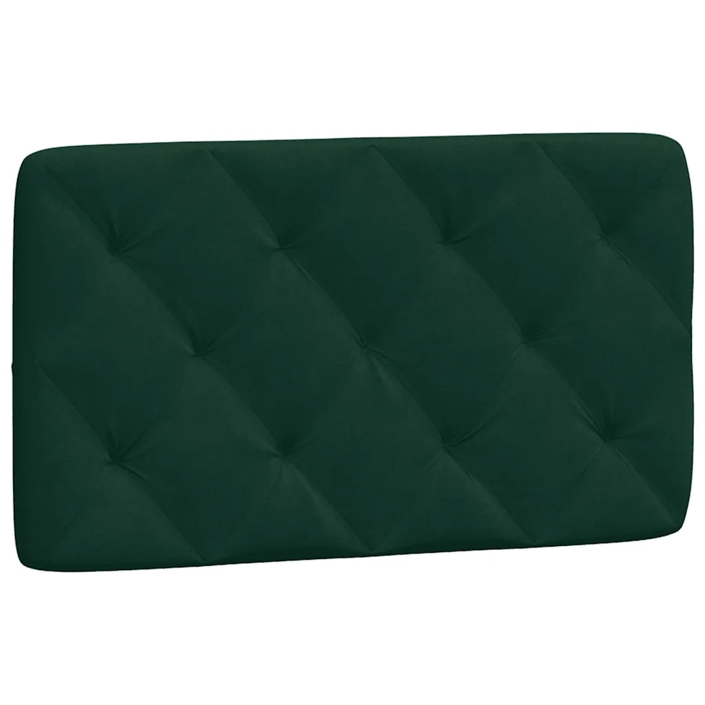Cuscino Testiera Verde Scuro 80 cm in Velluto CFW9979767