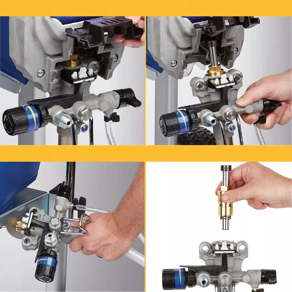 Pompa a Pistone di Ricambio compatibile con Graco GX 21, GX FF, Airlessco SP380 – Sostituzione Rapida, Alta Durata