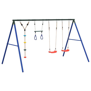Set Gioco da Esterno con Altalene Trapezio e Altalena a Disco 3283626