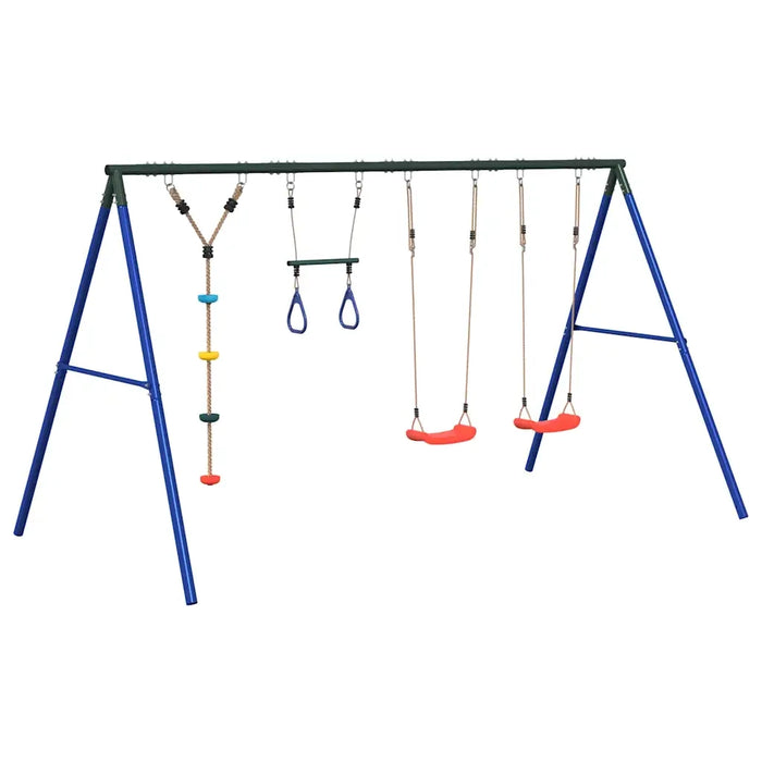 Set Gioco da Esterno con Altalene Trapezio e Altalena a Disco 3283626