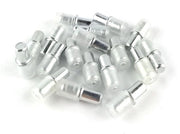 Sostegno di sicurezza a muro - acciaio inox zincato - set da 50 pezzi