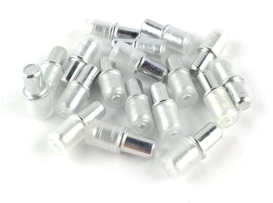 Sostegno di sicurezza a muro - acciaio inox zincato - set da 50 pezzi