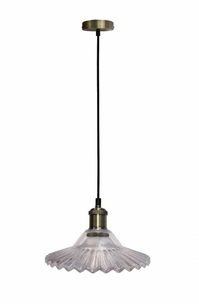 Lampada a sospensione Candellux Geneva E27 vetro 21,5cm