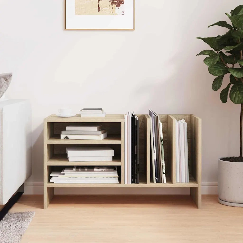 Mobile porta vinili Rovere Sonoma 78.5 x 35 x 45 cm 891074