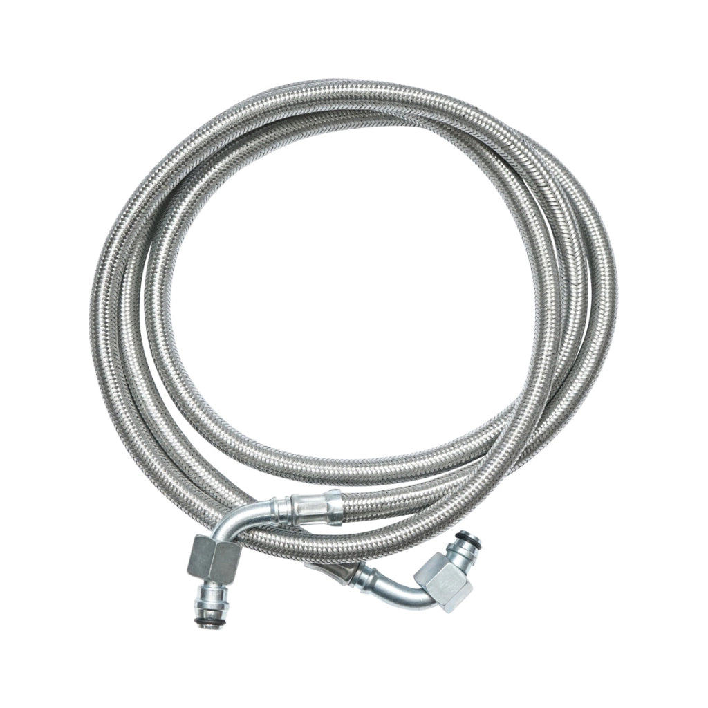 Set di 4 tubi flessibili idraulici per verricello per trattore forestale con lunghezza di 500/800/1300/1800 mm