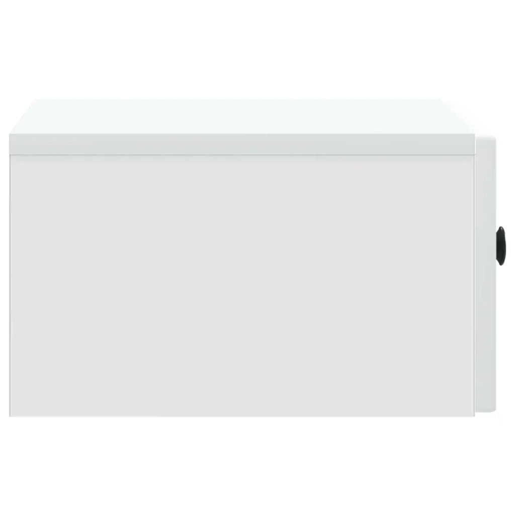 Armadio da Notte con cassetto 2 pcs Bianco 49 x 34,5 x 20 cm 897936