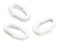 anello giunzione x catene plastica diametro 6 bianco cod:ferx.57304