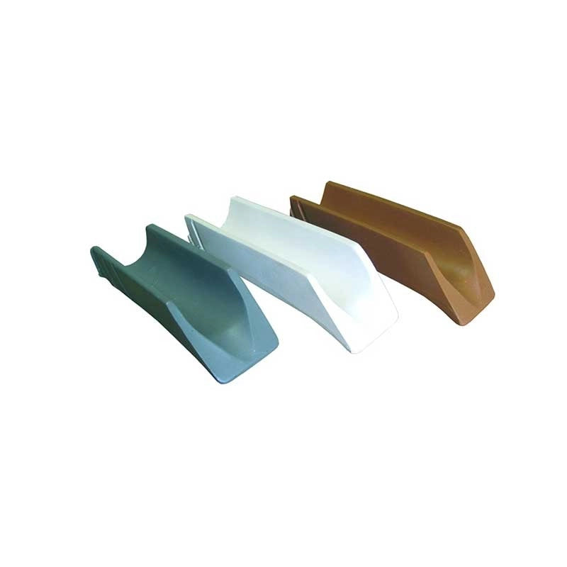 Gocciolatoio in marmores  - aperto : Colore - Grigio, Dimensione - 27x8 cm