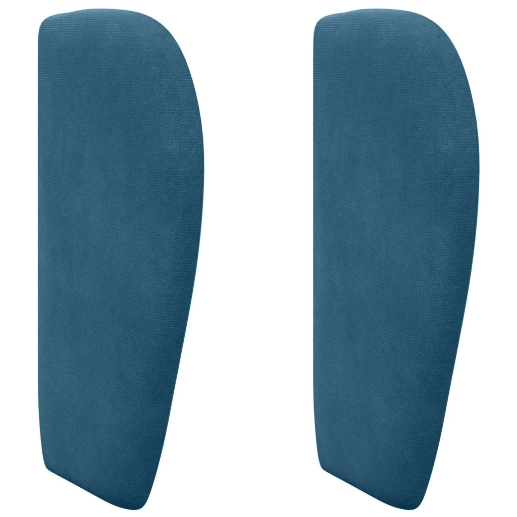 Orecchia della Testata Blu 40 x 23 x 6 cm Velluto CFW8289116
