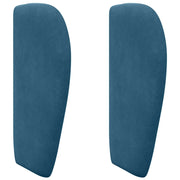 Orecchia della Testata Blu 40 x 23 x 6 cm Velluto CFW8289116