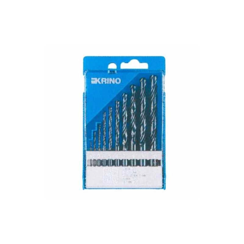 Punte HSS Valigetta Pl Sr.pz.10 mm 1/10 Krino