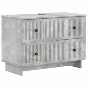 Armadio per Lavabo da Bagno EDE Grigio Cemento 82 x 41 x 59 cm 895918
