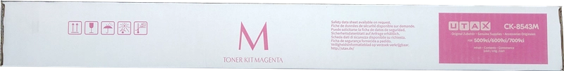 ORIGINAL Utax toner magenta CK-8543M 1T0C2GBUT0 ~24000 Seiten