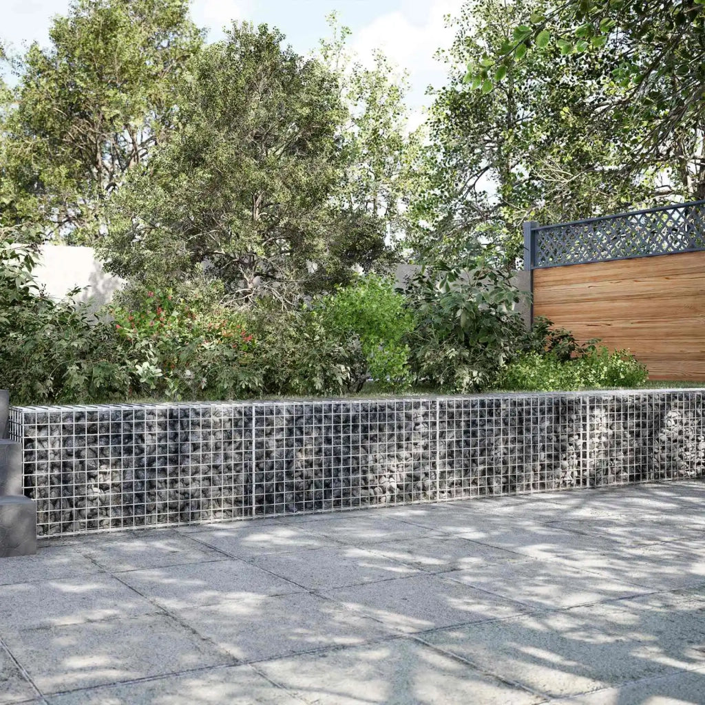 Gabione con filo da 5 mm e rete da 5x5 cm 950x30x50 cm 3464149