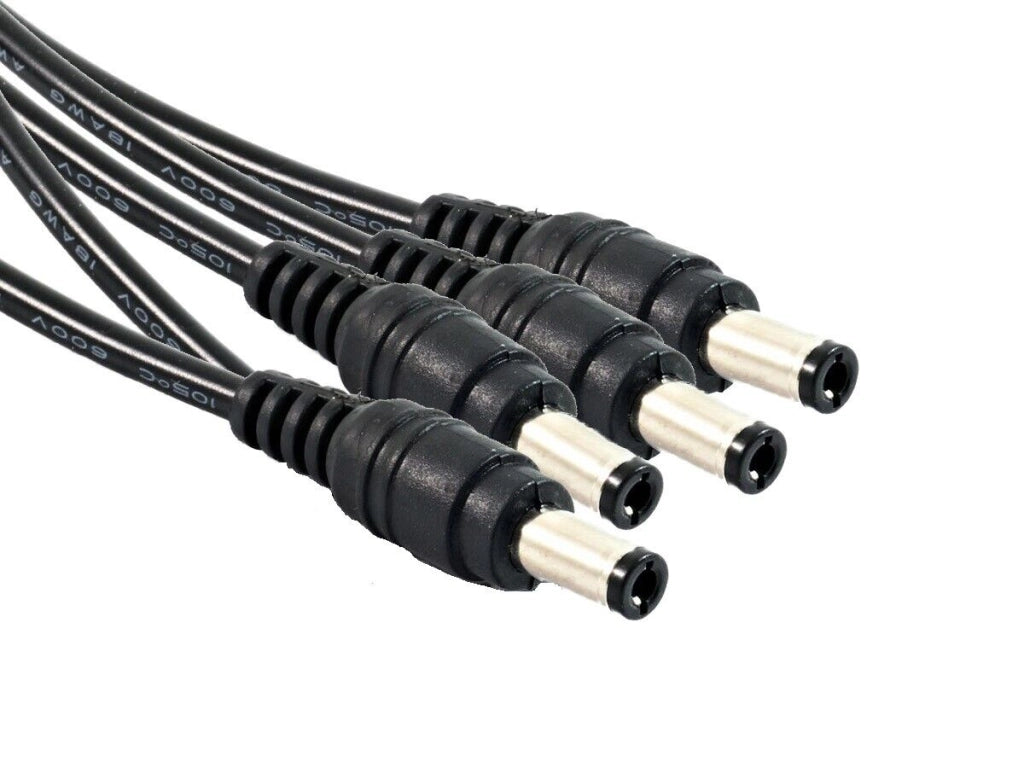 ALIMENTATORE STABILIZZATO TRASFORMATORE 12V 5A 8 USCITE TELECAMERE DVR STRISCE