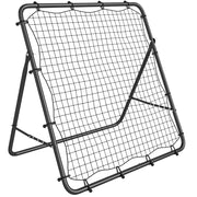 Rete da Calcio Pieghevole Regolabile ¨C Zephmum ¨C 120x73x112cm Nero