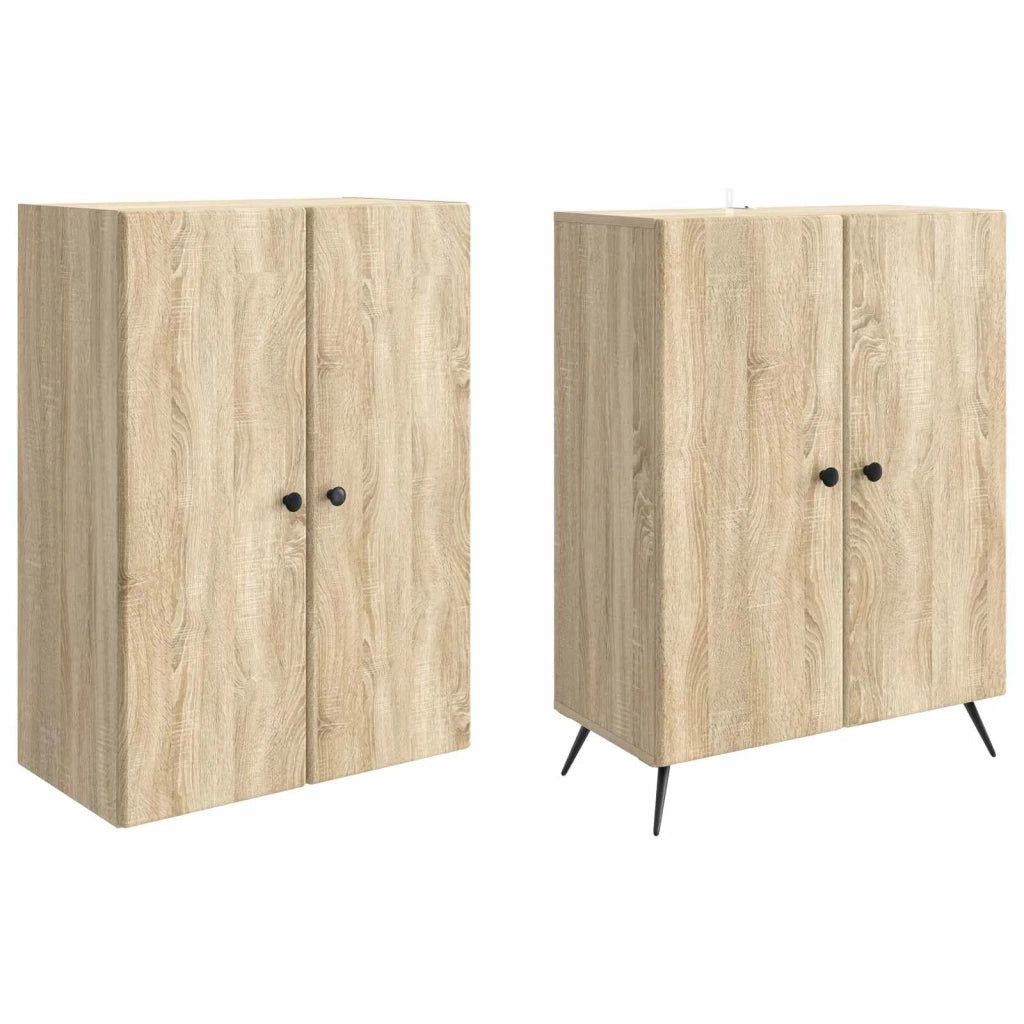 Set di armadi 2 pcs Rovere Sonoma Legno ingegnerizzato