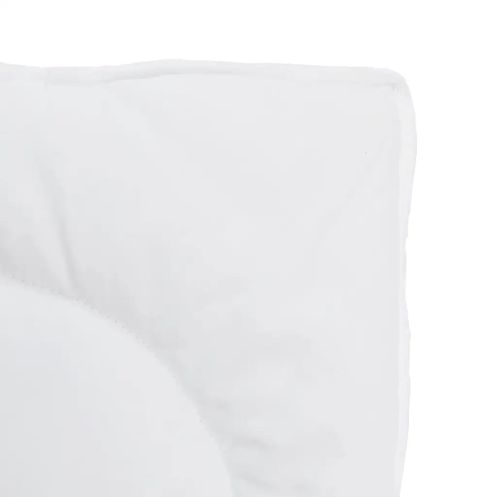 vidaXL Piumone per tutte le stagioni Bianco 155 x 200 cm Microfibra