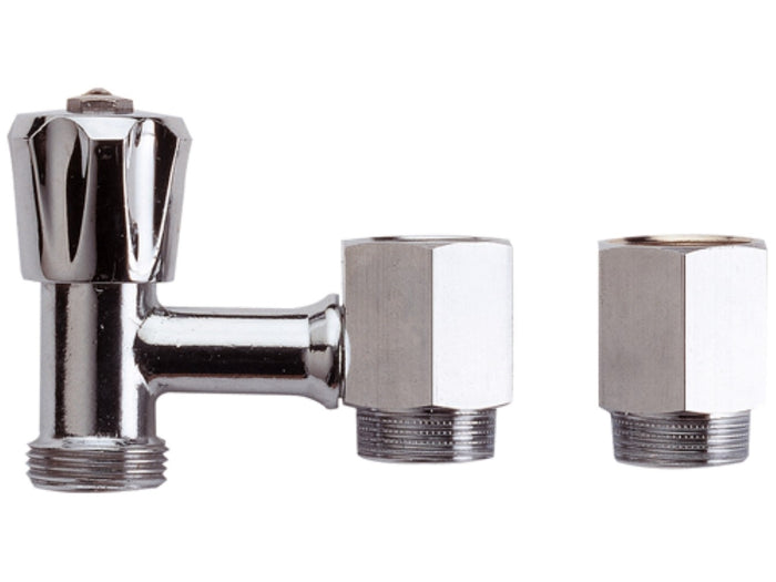 Retrogruppo con rubinetto a squadra