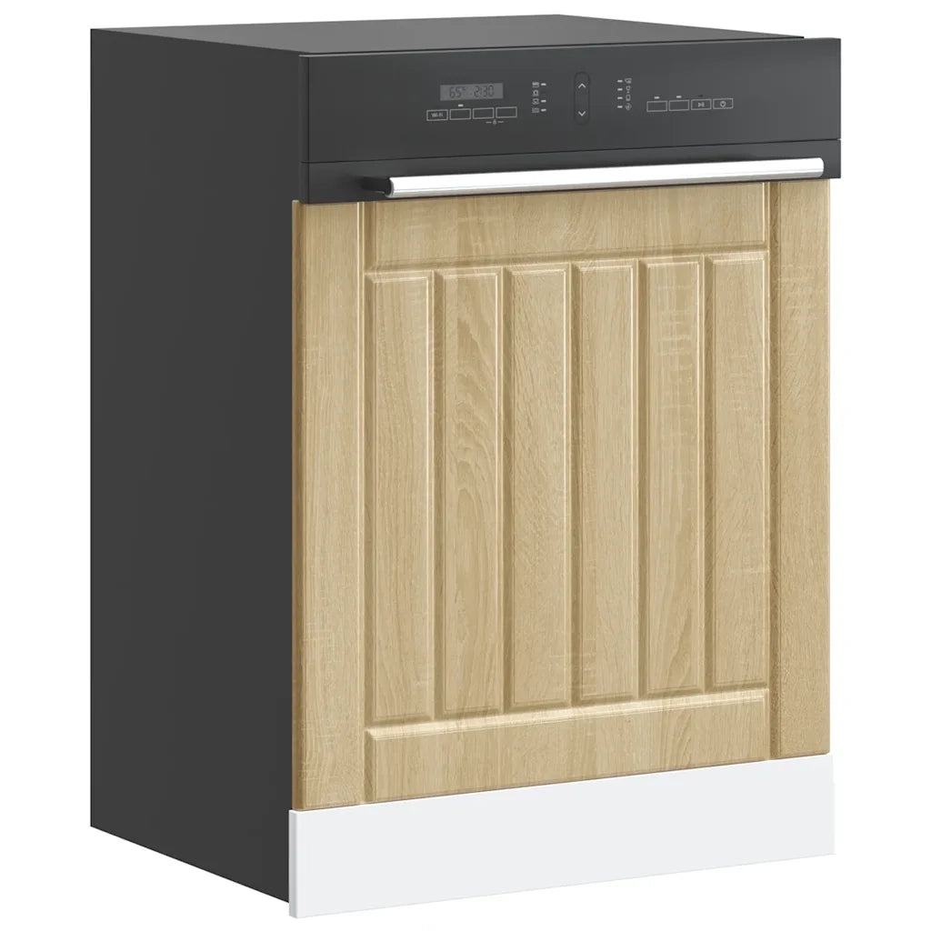 Pannello Lavastoviglie Lucca Rovere Sonoma in Legno Multistrato 853900