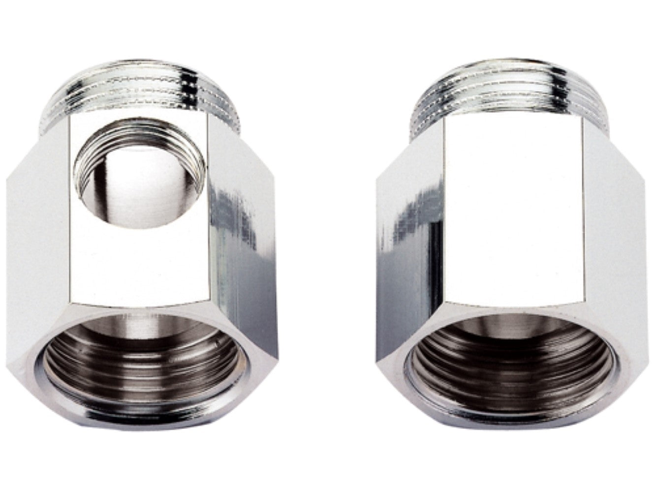 Coppia distanziatori con foro 3/8