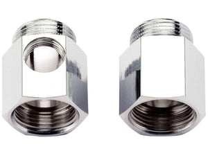 Coppia distanziatori con foro 3/8