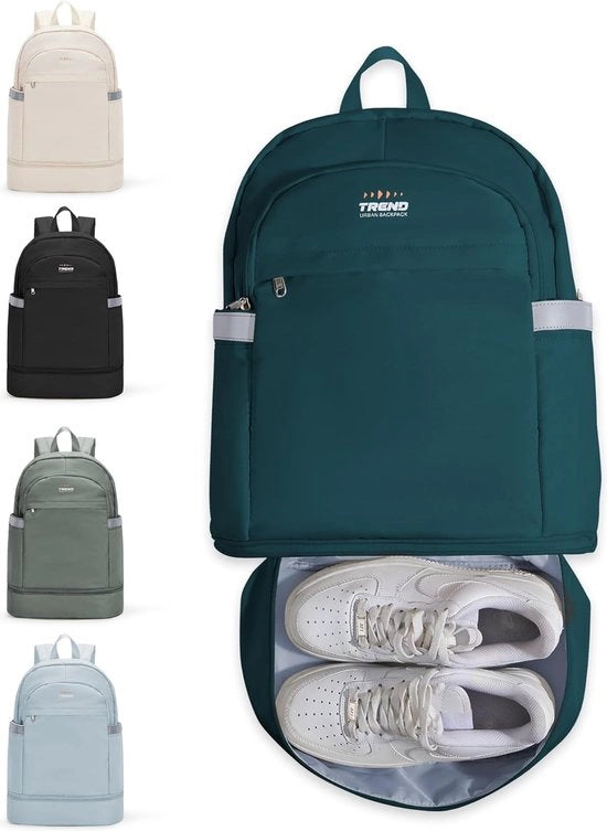 Borsa da viaggio con grande capacità, valigetta sportiva con tasca per scarpe