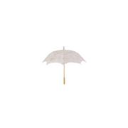 Ombrello pizzo traforato crema cmÃ¸80x66
