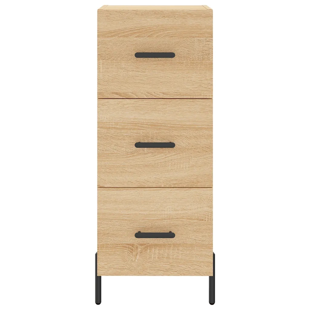 Credenza Rovere Sonoma 34,5x34x90 cm in Legno Multistrato 828615