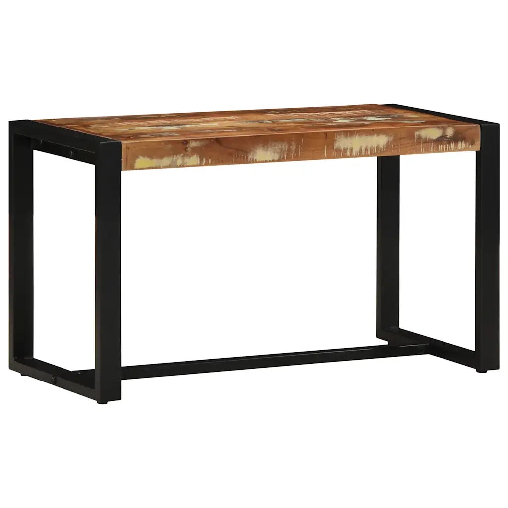 Panca Multicolore 80x35x45 cm in Legno Massello Recupero 4015980