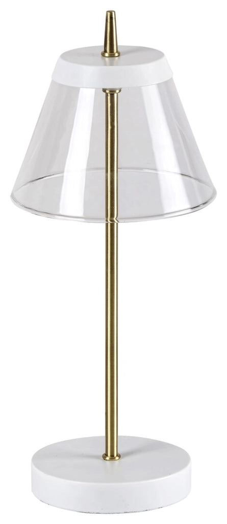 Lampada da tavolo Rabalux Aviana bianca LED 6W 4000K