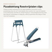 Set di taglieri per pizza in acciaio inossidabile - 2 pezzi - Maniglia antiscivolo - Protezione contro la bruciatura - Resistenti al lavastoviglie - Utensile di aiuto per la cucina - Aiuto per la cucina con maniglia antiscivolo