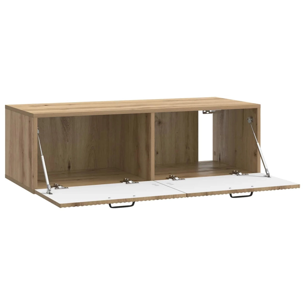 Mobile Porta TV da Muro Rovere Artigianale 98 x 41 x 30 cm