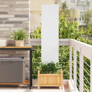 Schermo per privacy in giardino Traforo Bianco 32 x 140 cm 876218