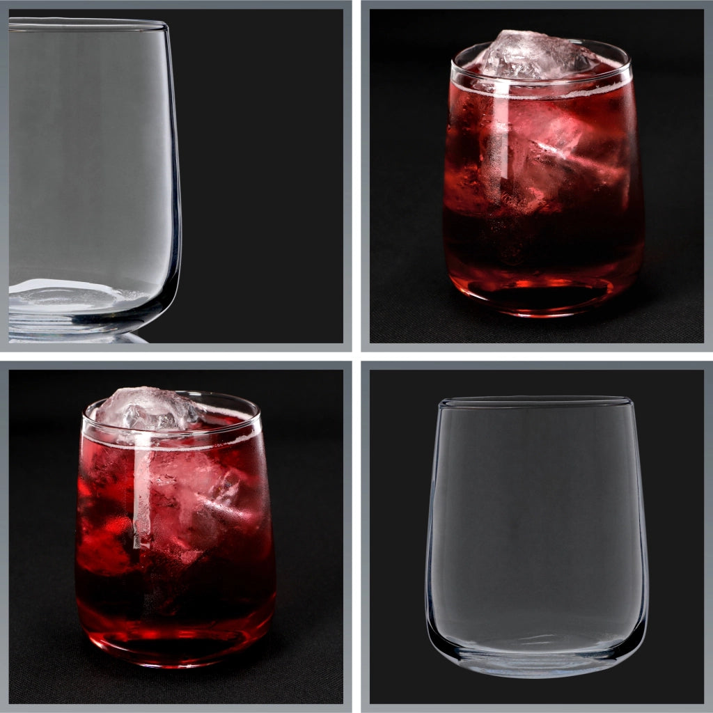 Bicchieri KADAX per whisky, succhi di frutta, acqua, Literatka 330 ml