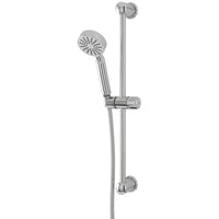 Saliscendi Doccia con Doccetta Monogetto e Asta 63 cm Cromo Hidra