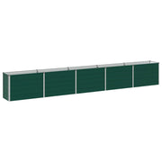 Letto rialzato da giardino Verde 400 x 40 x 55 cm 8006276