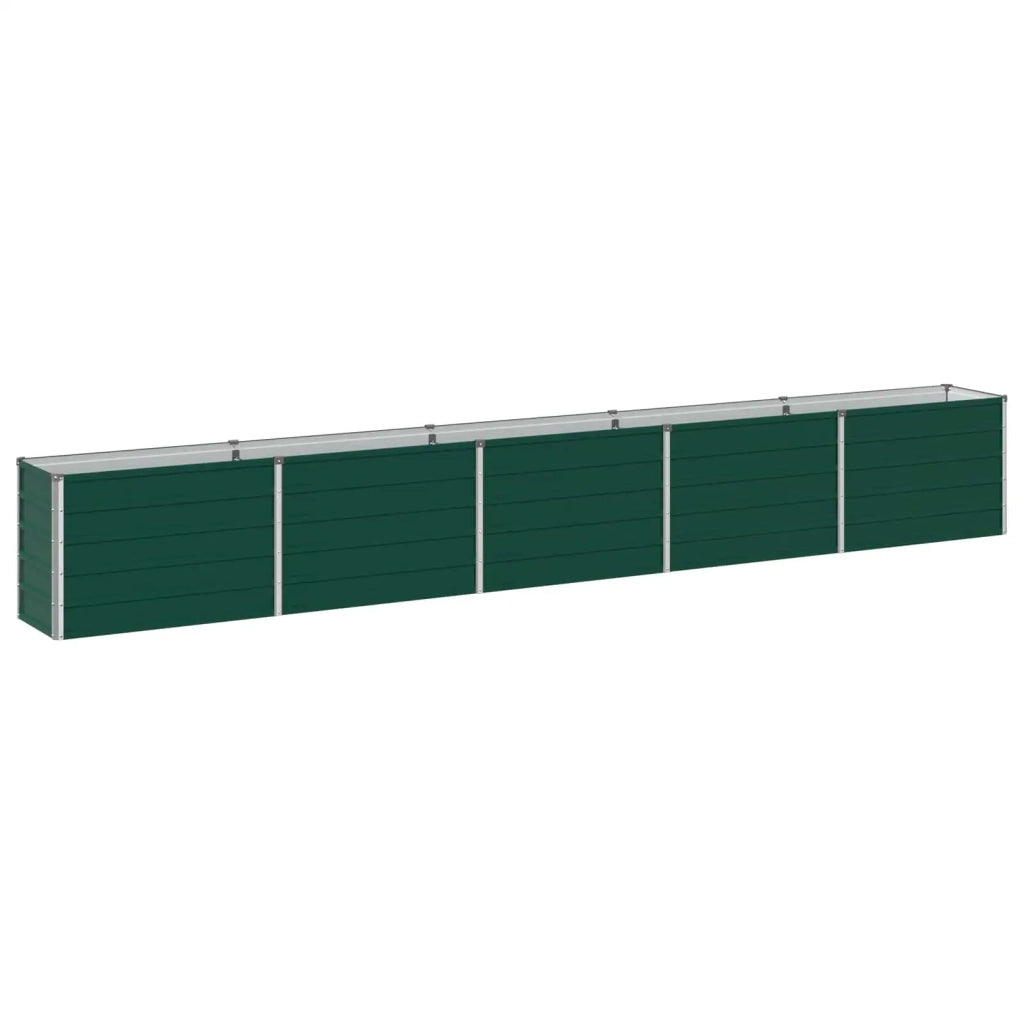 Letto rialzato da giardino Verde 400 x 40 x 55 cm 8006276