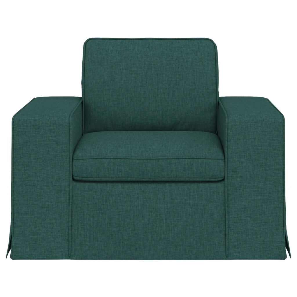 Divano Verde Scuro 103 x 80 x 82 cm Tessuto 42024379