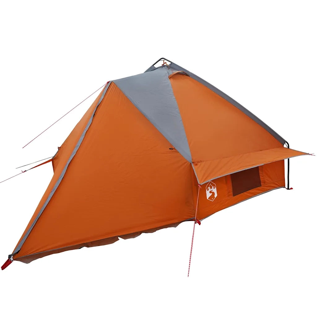 Tenda Teepee per 6 Persone 6 persona Grigio e arancione 42004073