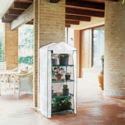 Telo Ricambio per Serra Verdemax Azalea 4 Ripiani 70x50x158 cm in TNT Bianco