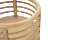 Porta Vaso Panama Stand Ø 30x76 cm in Ferro e Plastica