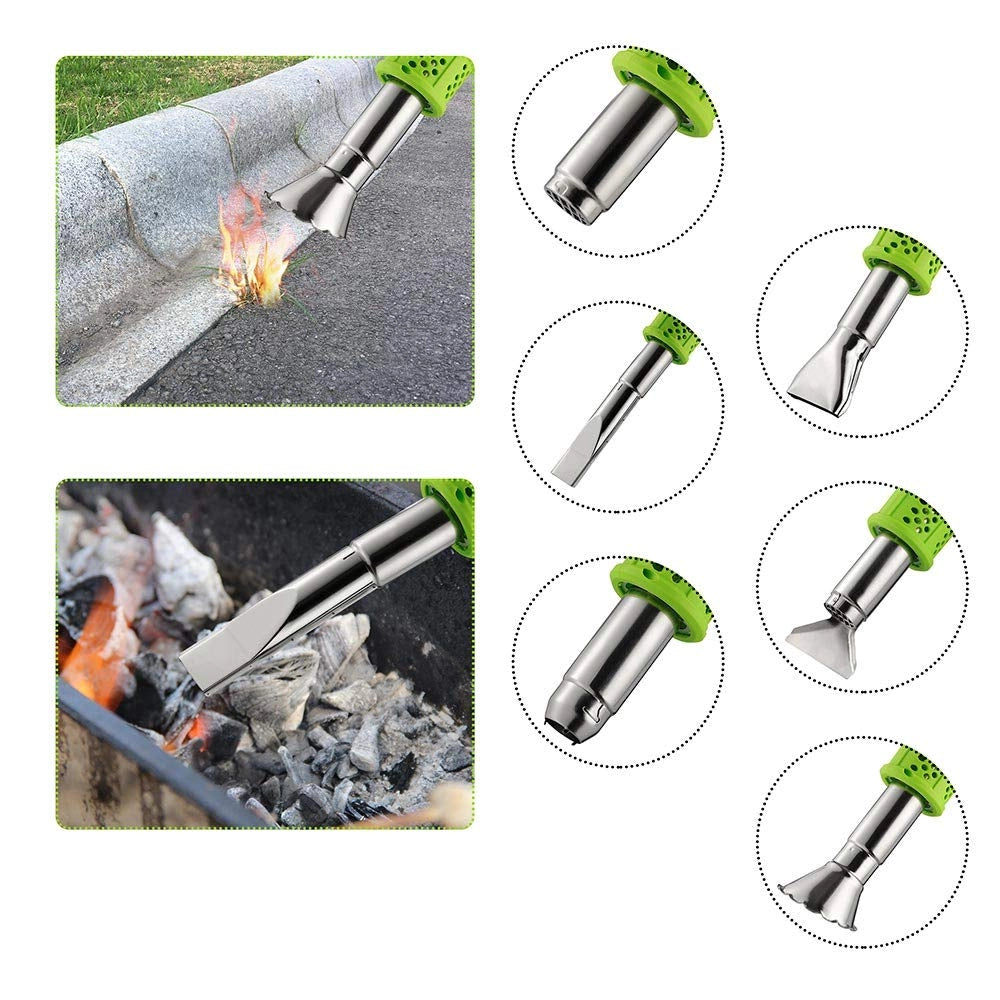 Bruciatore Erba Elettrico 2000W Doppio Manico 3in1 Disebante Termico Erbacce
