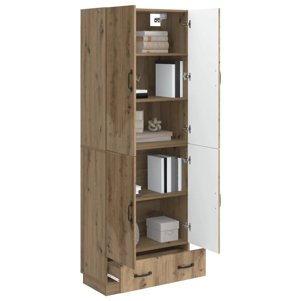 Set di armadi 2 pz Rovere Artigianale Legno ingegnerizzato 3416780